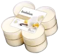 Bolsius Świece zapachowe Maxi lights 8h True Scents Vanilla 8 szt -16065