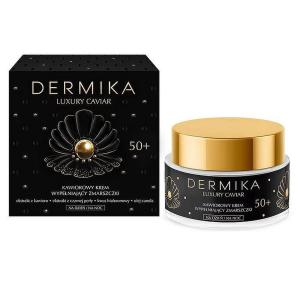 Dermika LUXURY CAVIAR Kawiorowy Krem Wypełniający Zmarszczki 50+ 50 ml