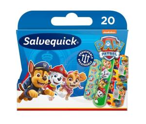 Salvequick Paw Psi Patrol Plastry dla dzieci wodoodporne 20 szt.