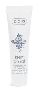 Ziaja Krem do rąk z proteinami jedwabiu i prowitaminą B5 100 ml