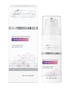 Bielenda Professional SupremeLab Re-advanced Aktywny krem na noc z Retinalem 0,1% 50 ml