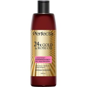PERFECTA 24K Gold żel pod prysznic Róża 400 ml