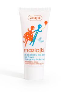 ZIAJA Maziajki żel do zębów Guma Balonowa 60ml