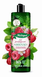 HERBAPOL Nawilżający Żel pod prysznic Mięta Malina, 400ml