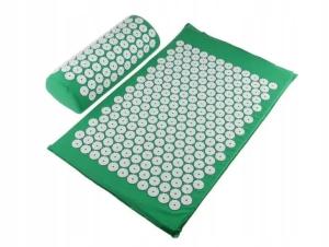 Seven For Seven Mata do masażu Akupresury z poduszką, zielona 