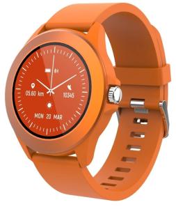 Smart Watch z pomiarem aktywności Pomarańczowy 