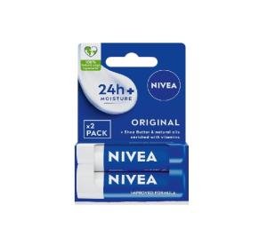 NIVEA Original Pomadka do ust 2 szt 
