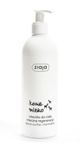 ZIAJA Kozie Mleko Mleczko do ciała regenerujące 400 ml 