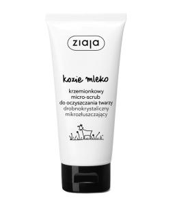 ZIAJA Kozie Mleko Krzemionkowy micro-scrub 75 ml