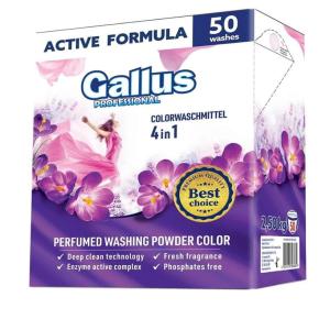 GALLUS Proszek do prania Kolorów 4w1 2,50 kg