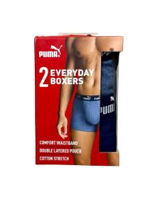 PUMA Bokserki 2 pak L Granatowe 