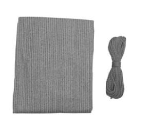 DECOTEAM Osłona balkonowa Szara 75x600 cm 