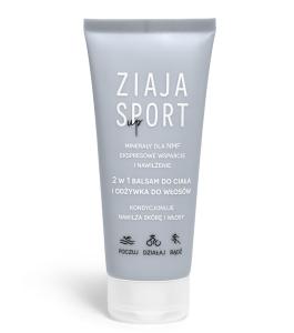 ZIAJA Sport 2w1 Balsam do ciała i odżywka do włosów 200 ml 