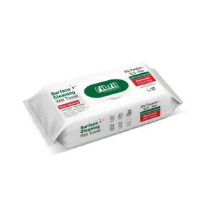 FIBRIL Mokre Ręczniki do sprzątania Uniwersalne 100 szt