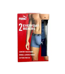 PUMA Bokserki 2 Pak XL Granatowe 