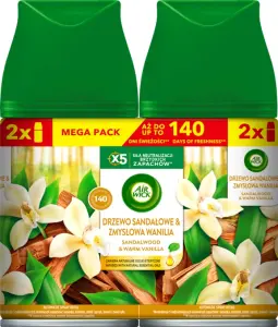 AIR WICK Drzewo Sandałowe i Zmysłowa Wanilia 2x250 ml 