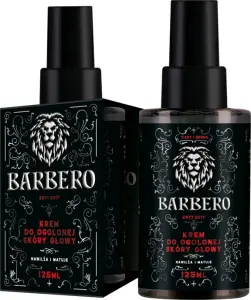 BARBERO krem do ogolonej skóry głowy do łysej głowy 125 ml