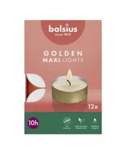 BOLSISU Podgrzewacze MAXI 10h 12 szt. GOLDEN