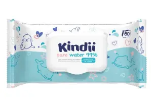 CLEANIC KINDII Chusteczki PureWater Balance 60 szt