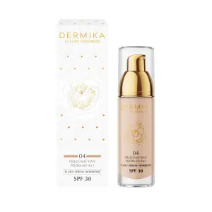 DERMIKA Luxury Ceramides podkład 4w1 odcień 04 30ml 