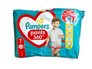 PAMPERS Pants pieluchy 360 7 17+kg - 42 szt.