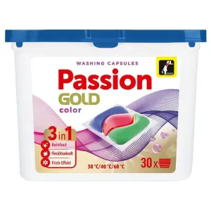 PASSION GOLD Kapsułki do prania Kolor 30 szt 