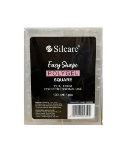 SILCARE Dual Formy Easy Shape Kwadratowe 100 szt