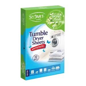 AUREUS Chusteczki do suszarek Antystatyczne, zapachowe Spring Fresh 32szt 