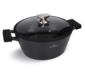 ZWIEGER Black Stone garnek 28cm 5,5L