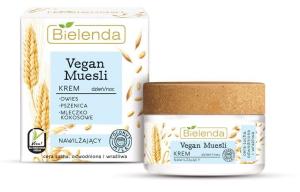 Bielenda Vegan Muesli Krem Owies Pszenica Mleczko kokosowe D/N 50ml 