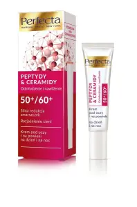 Perfecta Peptydy& Ceramidy Krem 50+/60+ pod oczy i na powieki na dzień i na noc 15ml