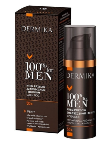 DERMIKA MEN Krem Przeciw Zmarszczkom 50+ D/N 50 ml