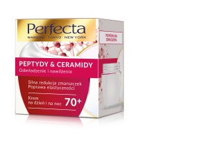 Perfecta Peptydy& Ceramidy Krem 70+  na dzień i noc 50ml