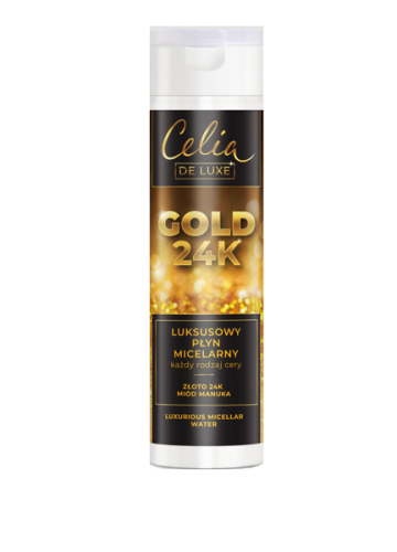 CELIA Gold 24K Płyn miceralny Luksusowy 200 ml-13720