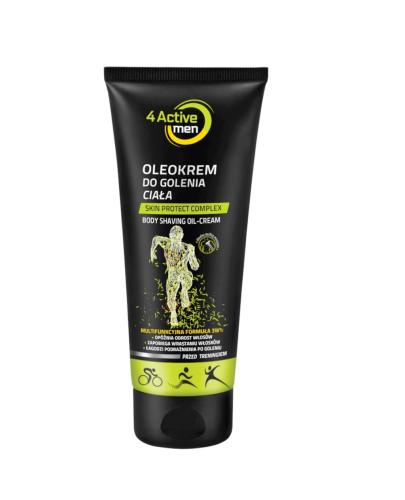 4 Active Men Oleokrem do golenia ciała Skin Protect Complex 200 ml-23493