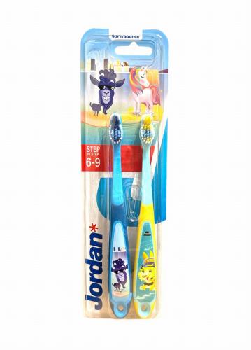Jordan Szczoteczka do zębów Step by Step 6-9 Soft Dla chłopca-23402