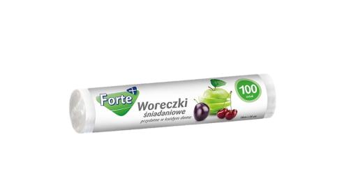Forte+ Woreczki śniadaniowe 100 szt-23665