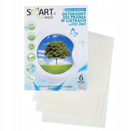 SMART Detergent do prania w listkach 6 prań-24320