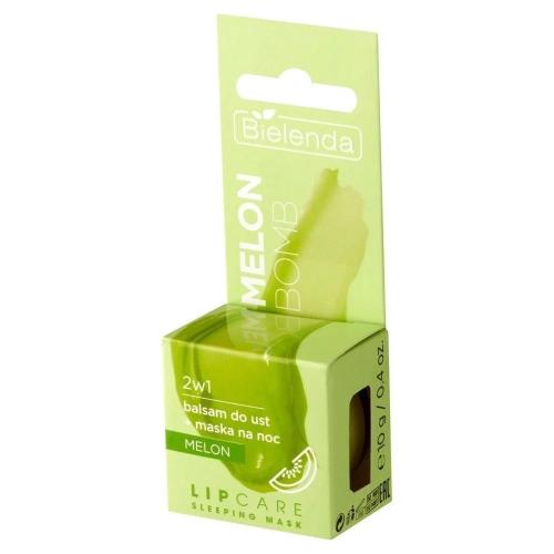 Bielenda Lipcare 2w1 Balsam+ Maska do Ust Melon 10 g-25251