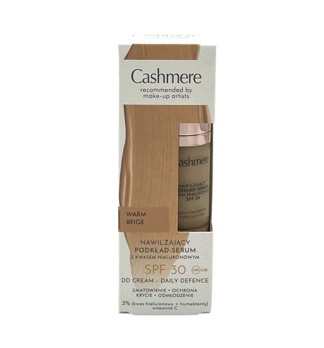 CASHMERE Nawilżający podkład SPF 30 Warm Beige-26180