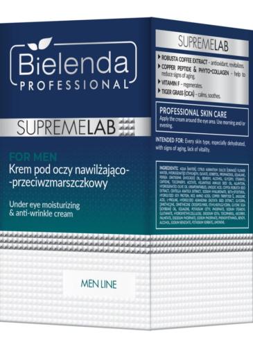 BIELENDA SupermeLab Men Krem pod oczy nawilżający-25966