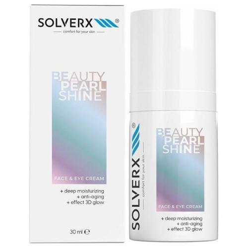 SOLVERX Pearl and Shine Krem do twarzy i pod oczy -27014