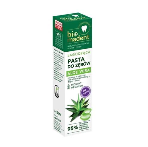 BIO MADENT Łagodząca pasta do zębów Aloes 100 ml-28384