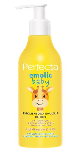 PERFECTA  Emolic Baby emulsja do ciała Od 1 dnia życia 200ml-28029