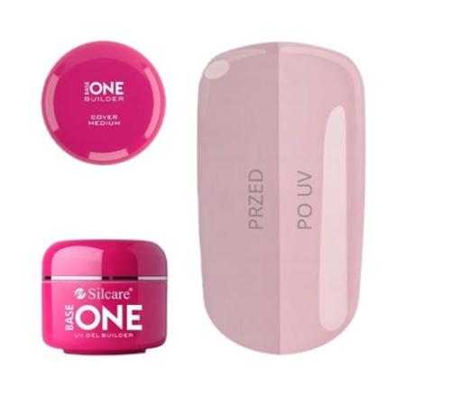 SILCARE Base One UV Żel Cover Medium 15 ml -30114