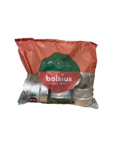 BOLSIUS Podgrzewacze MAXI 10h 14 szt.-31470