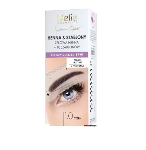 DELIA Henna żelowa 1.0 Czerń -31286