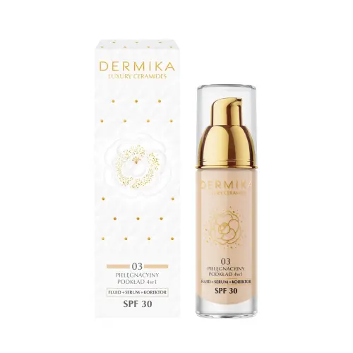 DERMIKA Luxury Ceramides podkład 4w1 odcień 03-31720