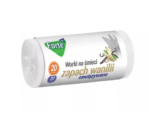 FORTE+ Worki na śmieci zapach wanilii 20L 20 szt -31321