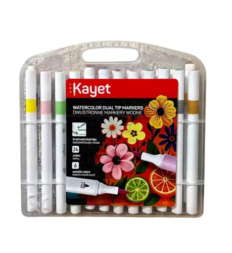 ART KAYET dwustronne markery wodne 24 kolory-31313